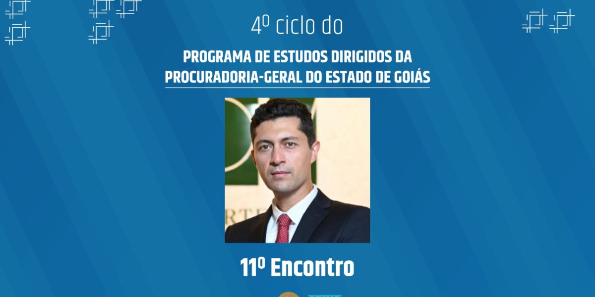 Inscrições abertas para o 11º encontro do Programa de Estudos Dirigidos