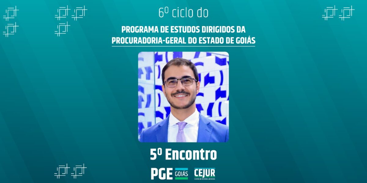 Programa de Estudos Dirigidos: inscrições abertas para o 5º encontro