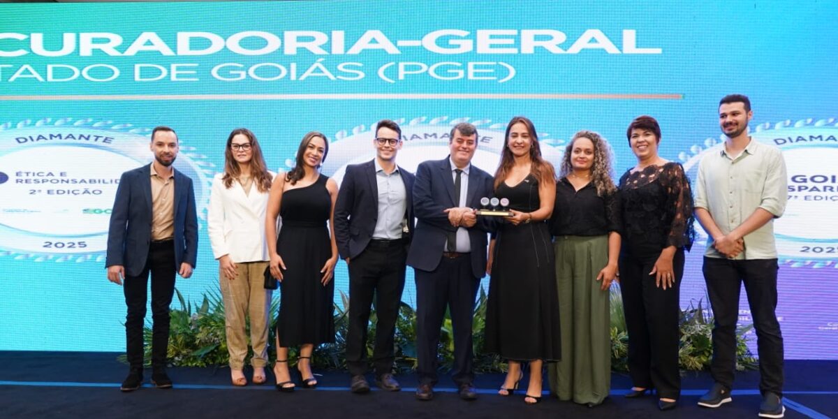 PGE-GO conquista o mais alto nível em três premiações do Programa de Compliance Público 2025
