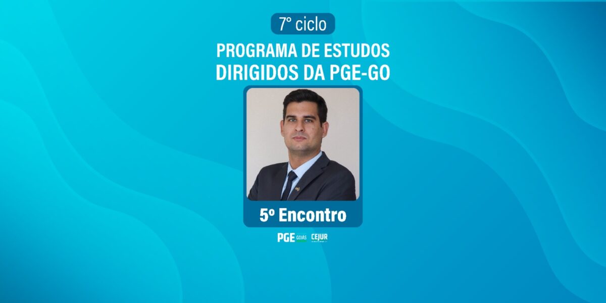 Programa de Estudos Dirigidos: inscrições abertas para o 5º encontro