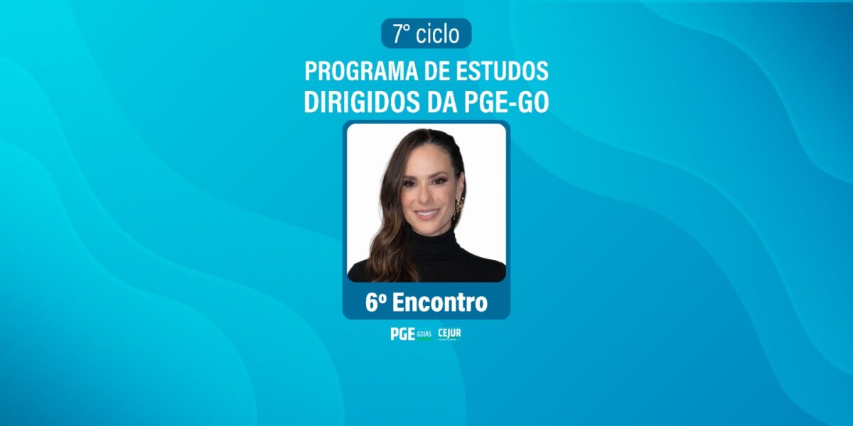 Programa de Estudos Dirigidos: inscrições abertas para o 6º encontro