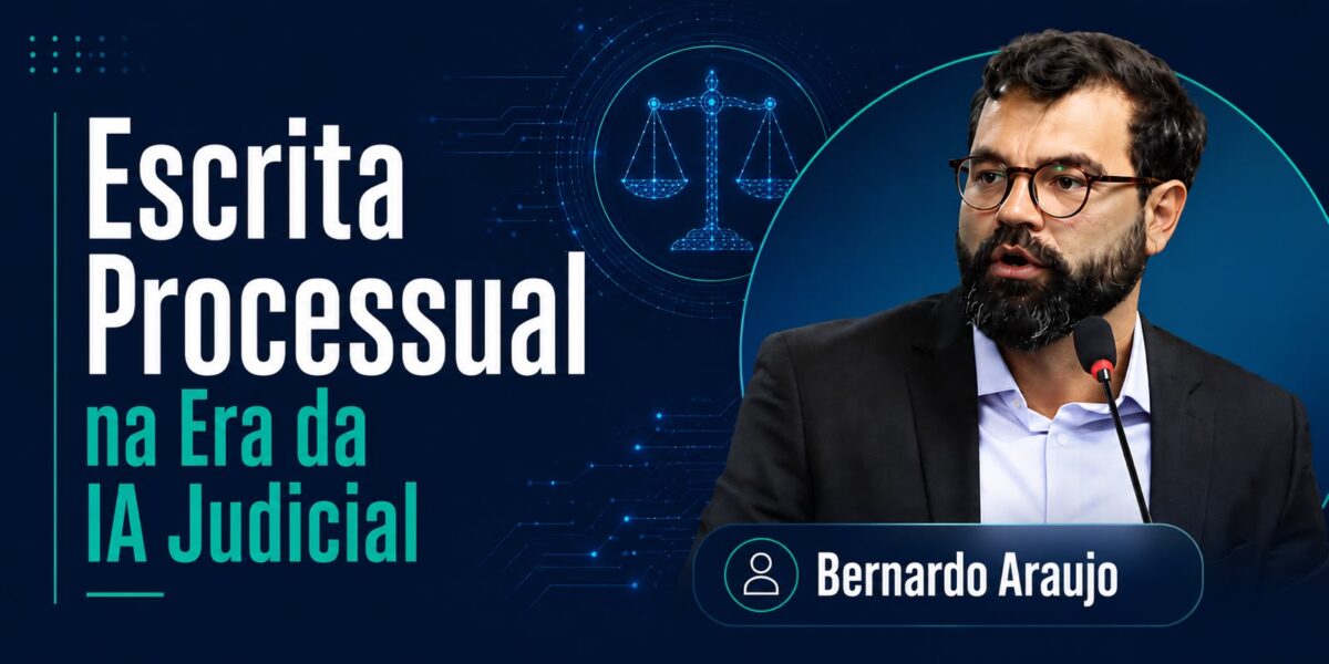 Inscrições abertas para o seminário “Escrita Processual na Era da IA Judicial”