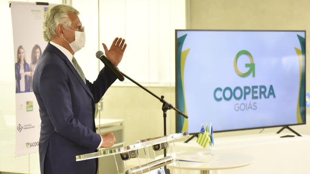 “Cooperativismo tem maior capacidade de aglutinação em prol do bem comum”, afirma Caiado durante lançamento do Coopera Goiás