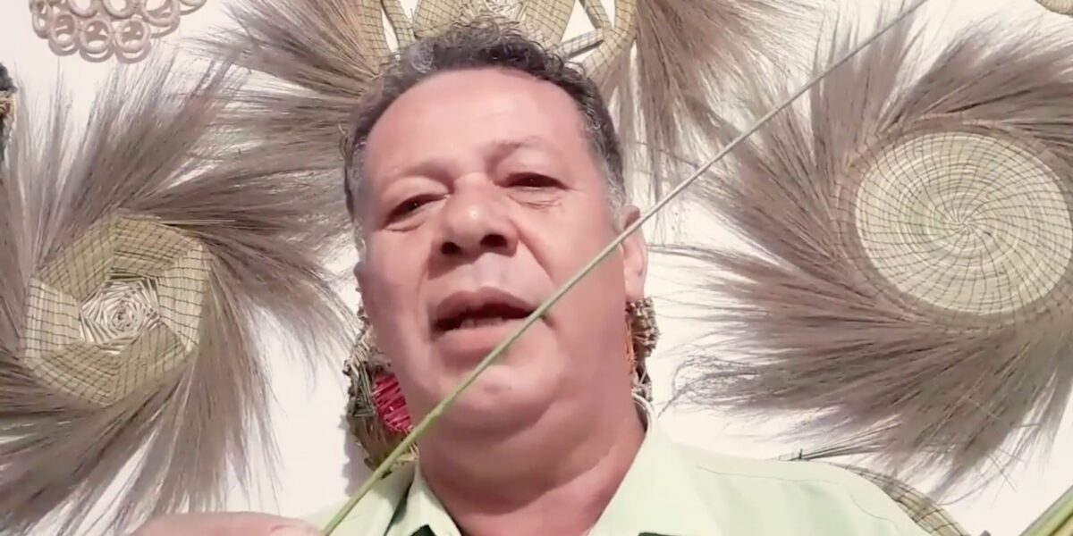 Mestre Juão de Fibra fala sobre a importância do artesanato em sua vida