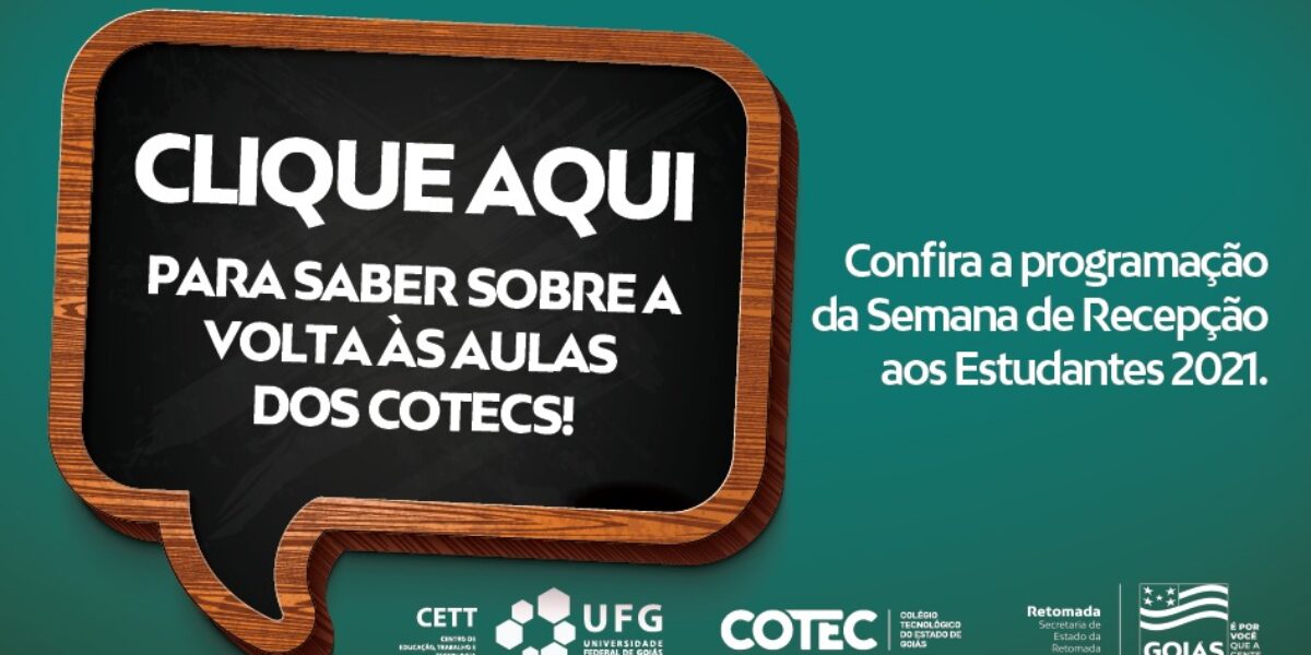 Aulas dos Colégios Tecnológicos retornam nesta segunda 20/9