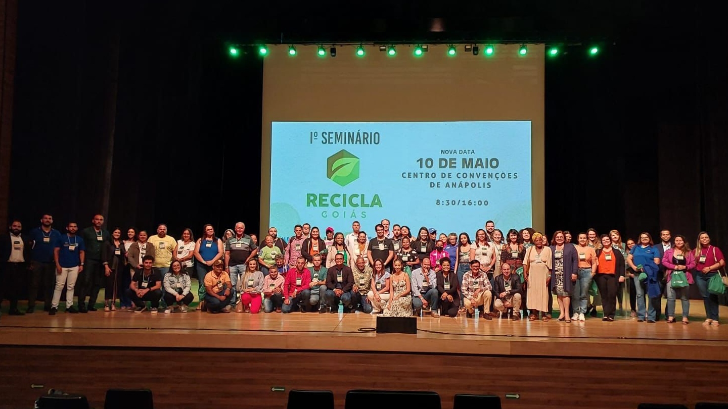Fim dos lixões e sustentabilidade são temas do 1º Recicla Goiás