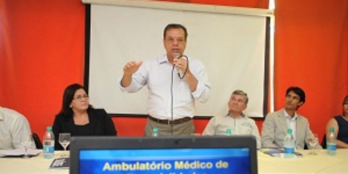 Cidade de Goiás receberá Ambulatório Médico de Especialidades e Consórcio Intermunicipal de Saúde