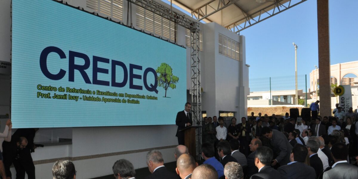 O Conselho Estadual de Saúde Goiás participa da inauguração do CREDEQ