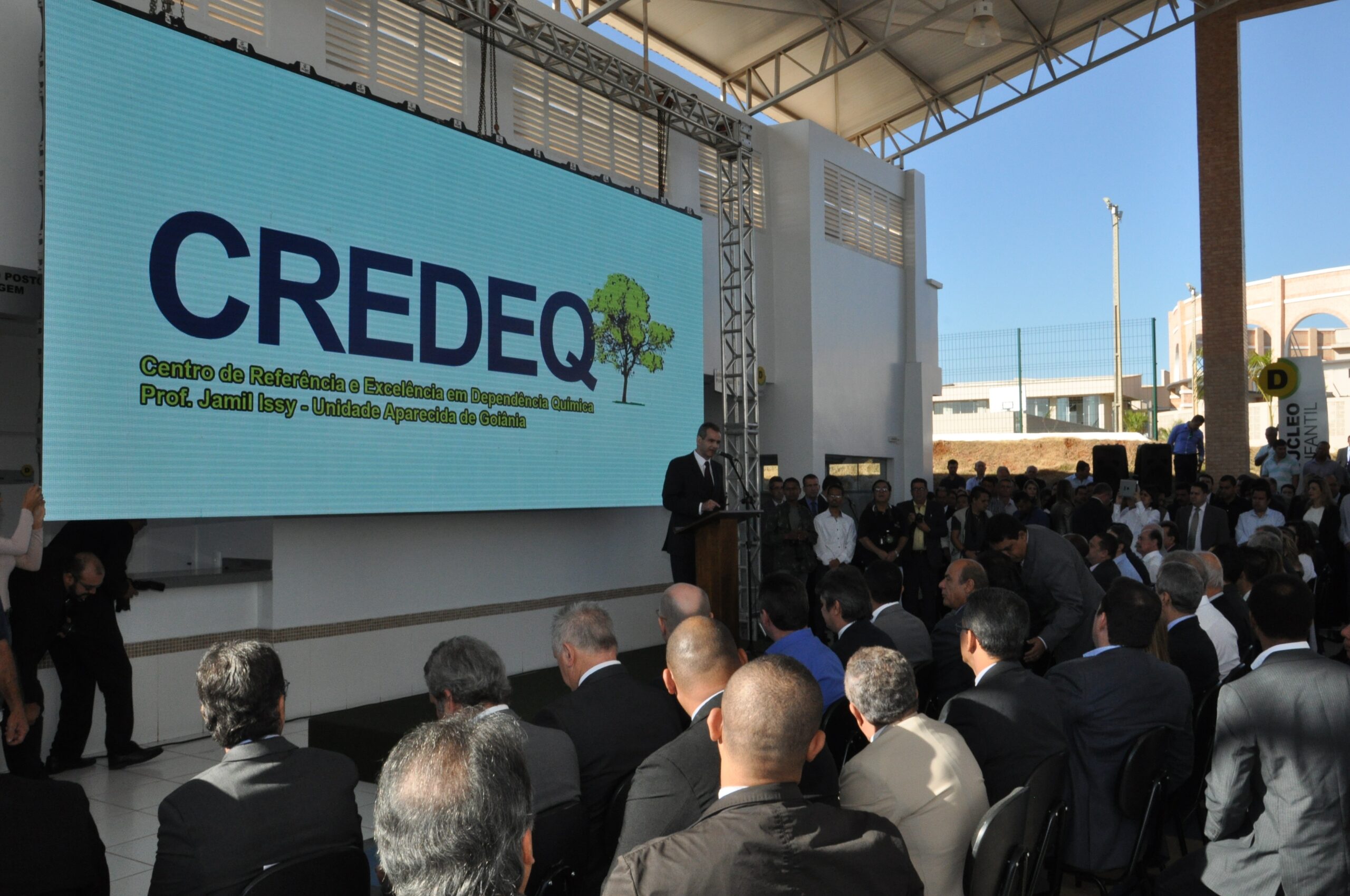 O Conselho Estadual de Saúde Goiás participa da inauguração do CREDEQ