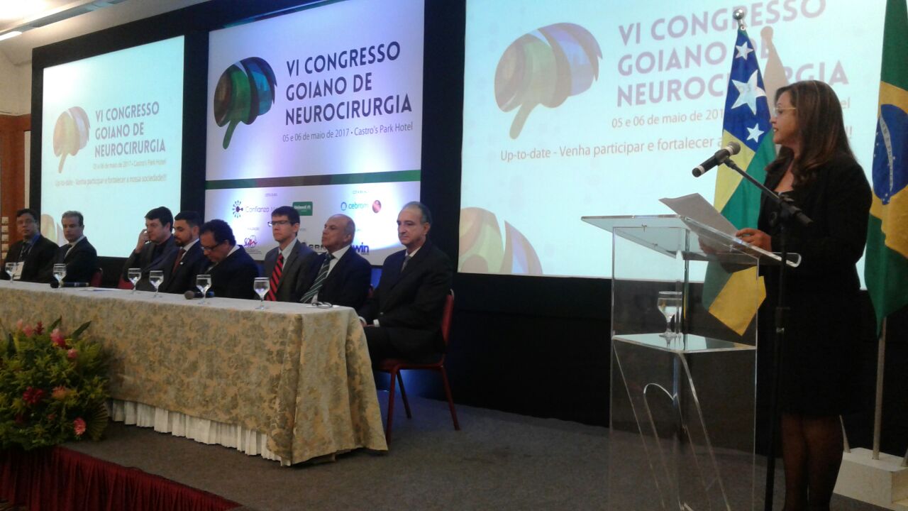 SES apresenta ações da saúde em Congresso de Neurocirurgia