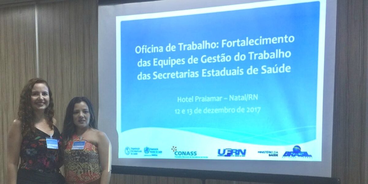 Goiás participa de oficina sobre gestão do trabalho das SES brasileiras