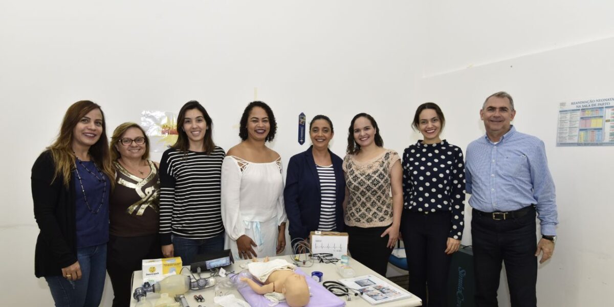 1ª turma do Curso de Reanimação Neonatal para bebês acima de 34 semanas