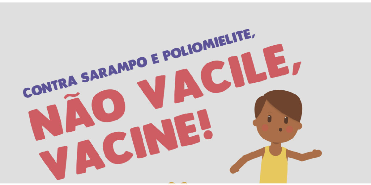 Saúde promove palestras sobre sarampo e poliomielite