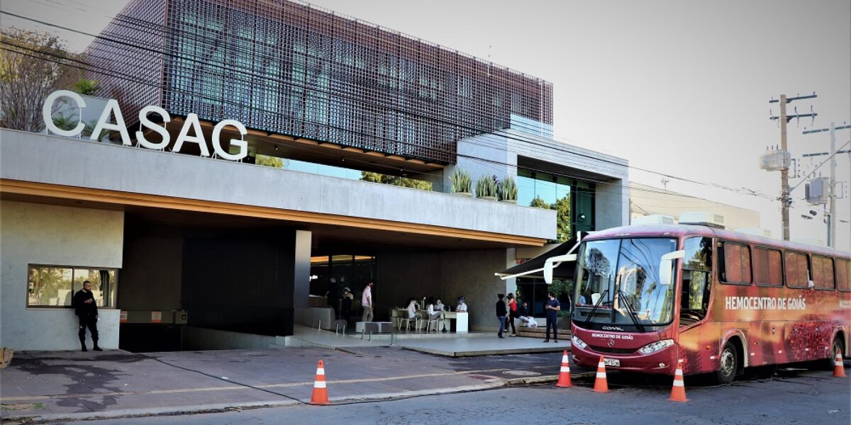 Unidade Móvel do Hemocentro realiza ação na Casag