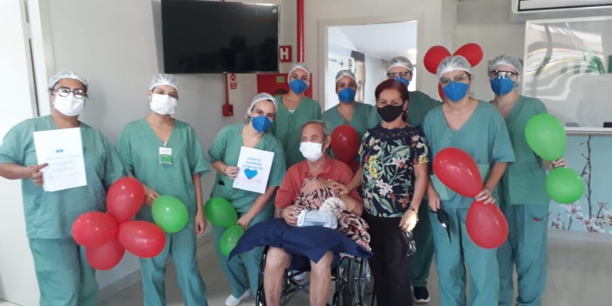 Nove pacientes vencem a Covid-19 e recebem alta do Hospital de Itumbiara