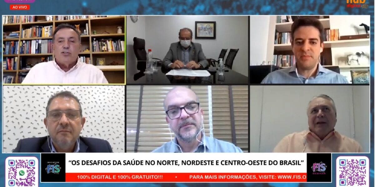 Goiás participa de debate sobre desafios da saúde no Norte, Nordeste e Centro-Oeste