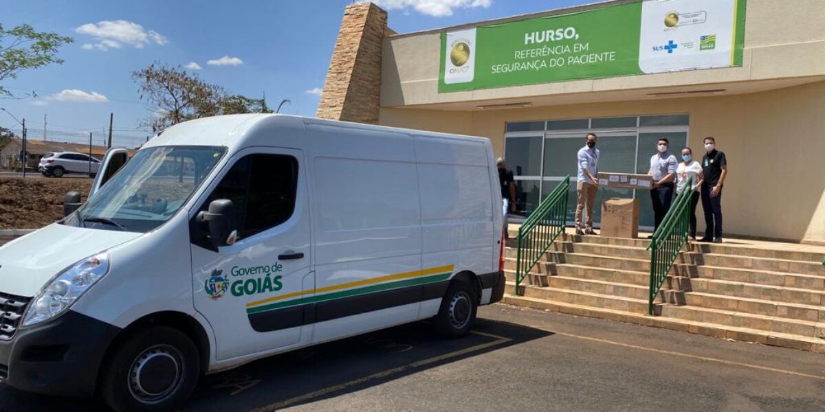 Hospital Estadual de Santa Helena de Goiás recebe novos ventiladores pulmonares