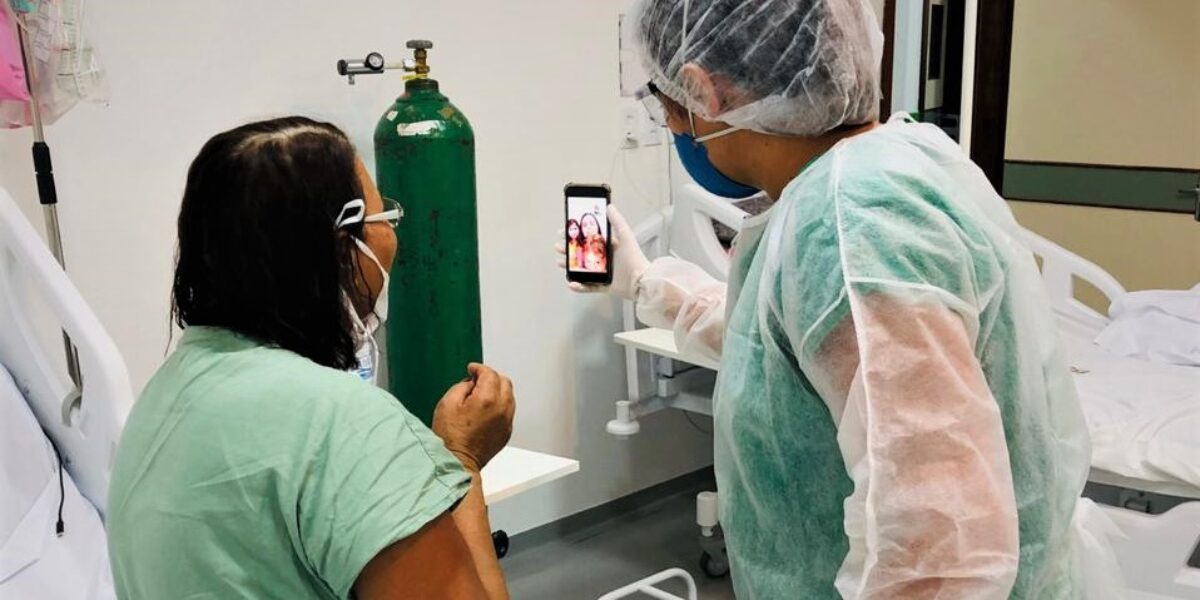 Pacientes do Hospital Regional de Formosa recebem visitas virtuais