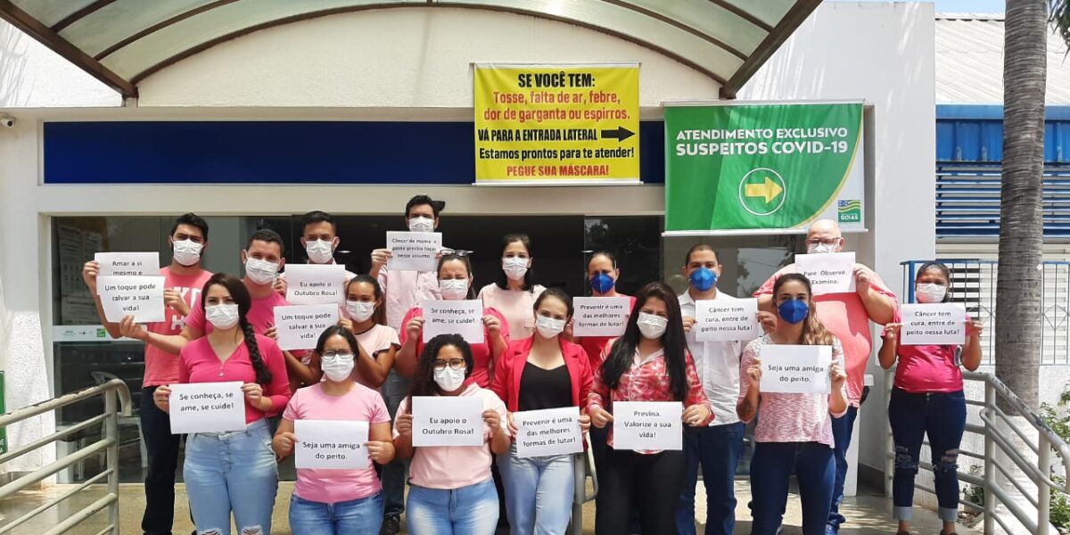 Hospital de Jaraguá realiza ações de conscientização pelo Outubro Rosa