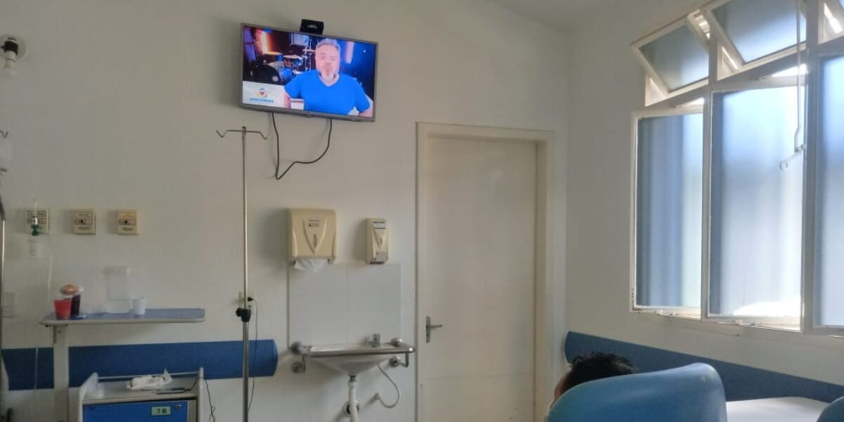 Ação musical em hospitais do Governo de Goiás destaca Novembro Azul