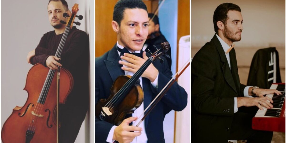 Trio da Orquestra Sinfônica de Goiânia se apresenta no aniversário do HGG