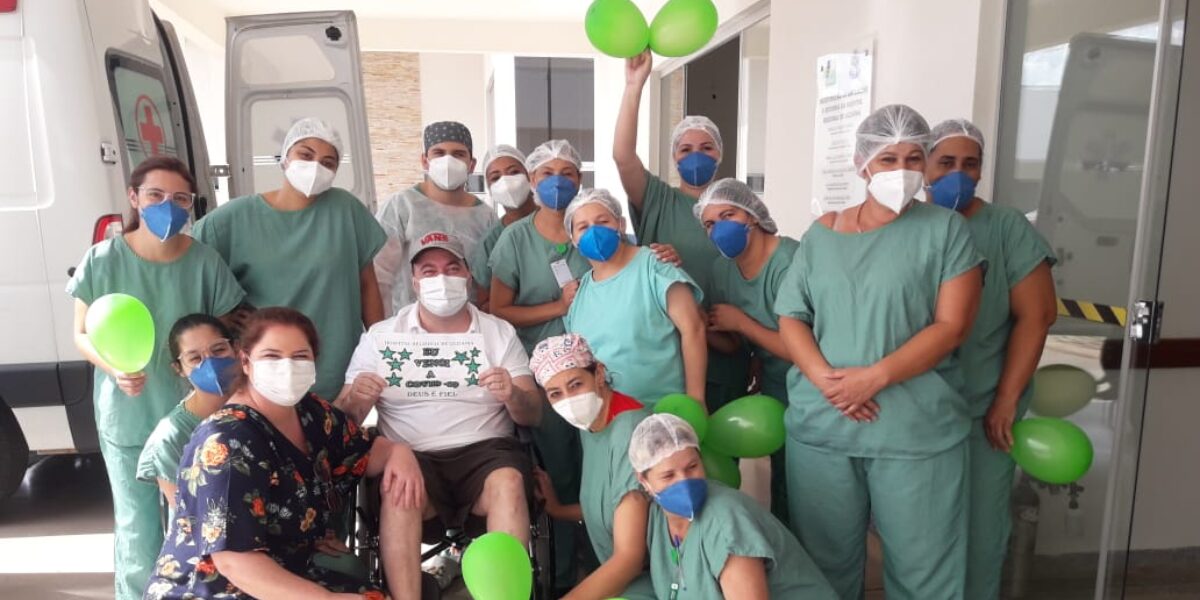 Hospital Regional de Luziânia celebra mais de 50 altas em janeiro