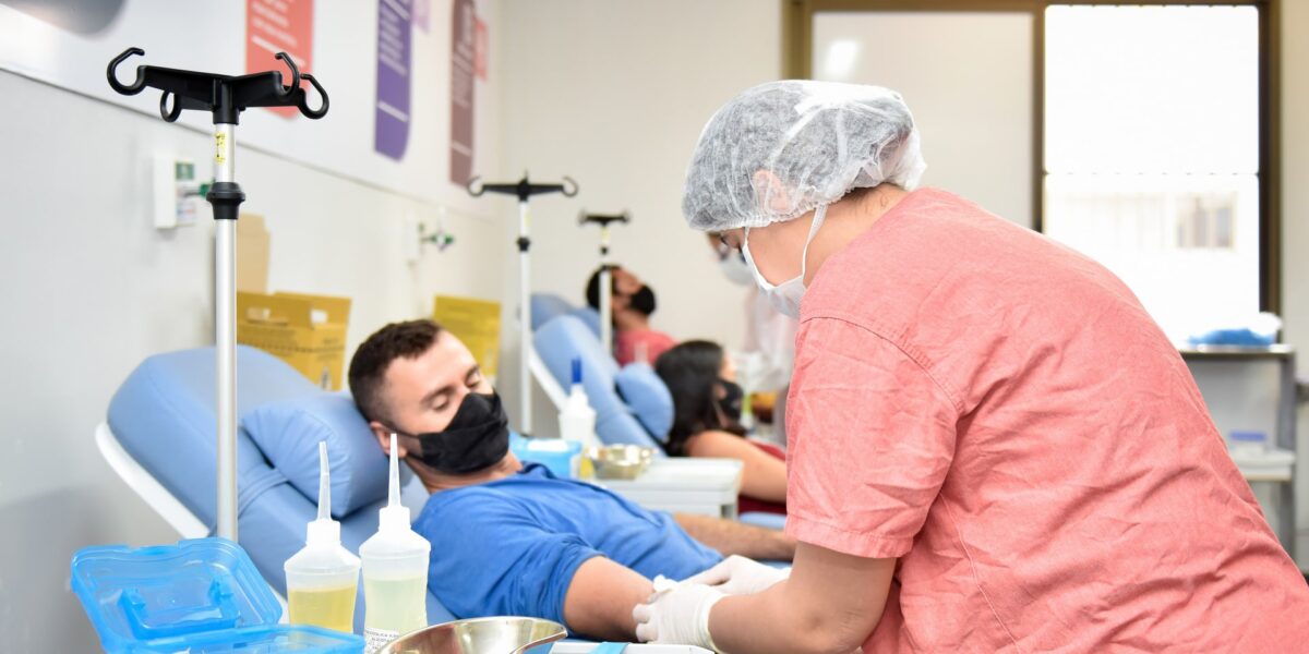 Banco de Sangue do Hugol necessita de doadores de sangue O negativo