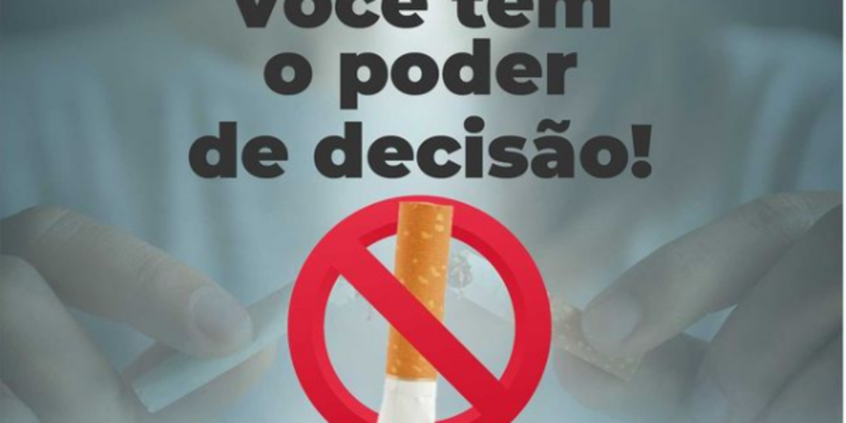 Saúde realiza “live” para lembrar o Dia Mundial sem Tabaco