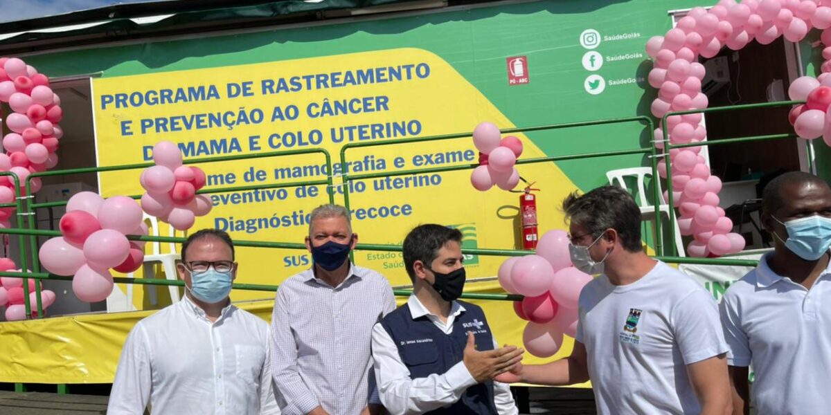 Secretário faz visita técnica à Carreta da Prevenção em Águas Lindas de Goiás