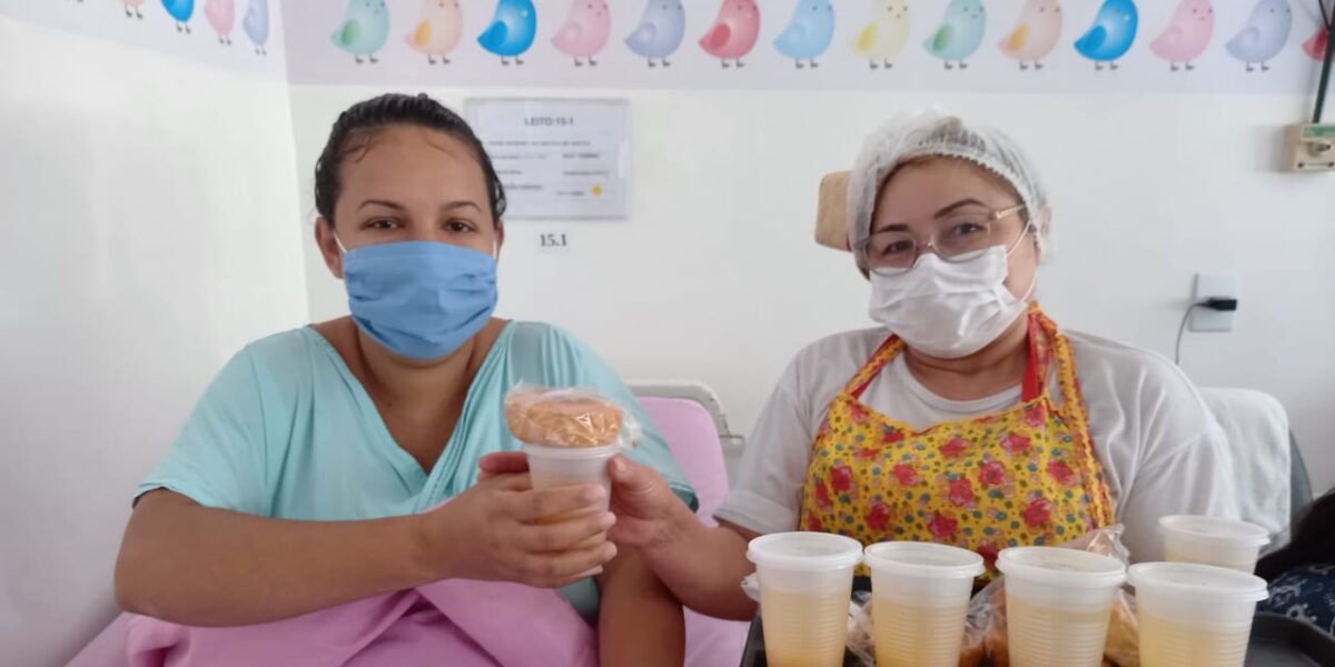 HMI lembra São João com cardápio junino e distribuição de doces