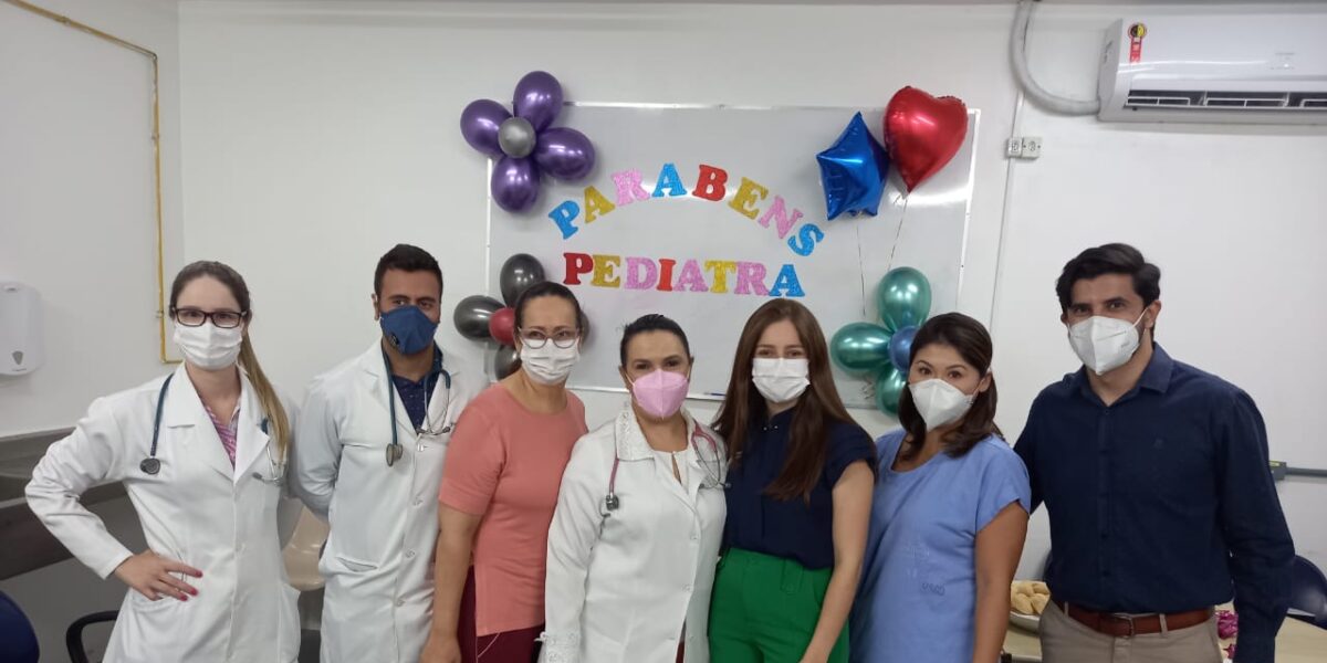 Hospital Materno-Infantil homenageia colaboradores pelo dia do pediatra