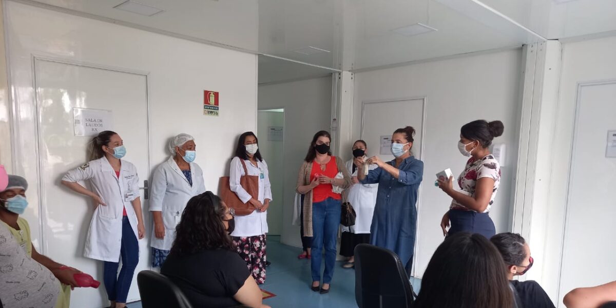 Hospital Materno Infantil recebe doação de coletores menstruais