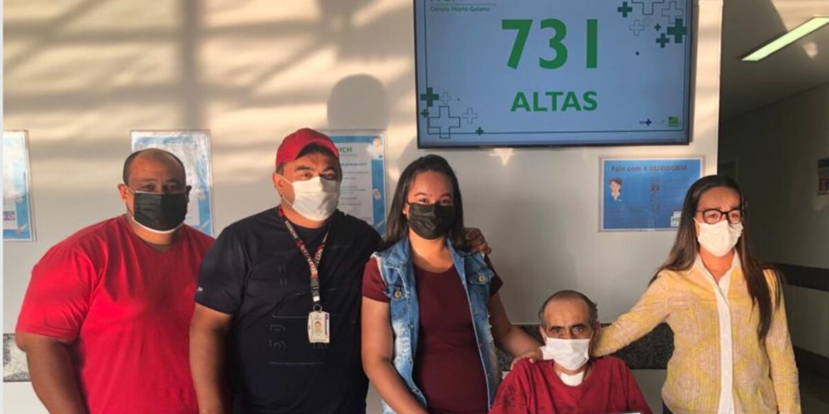 HCN comemora alta de três pacientes que ficaram em estado gravíssimo