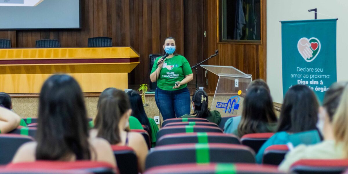 Crer realiza atividades de conscientização sobre doação de órgãos e tecidos