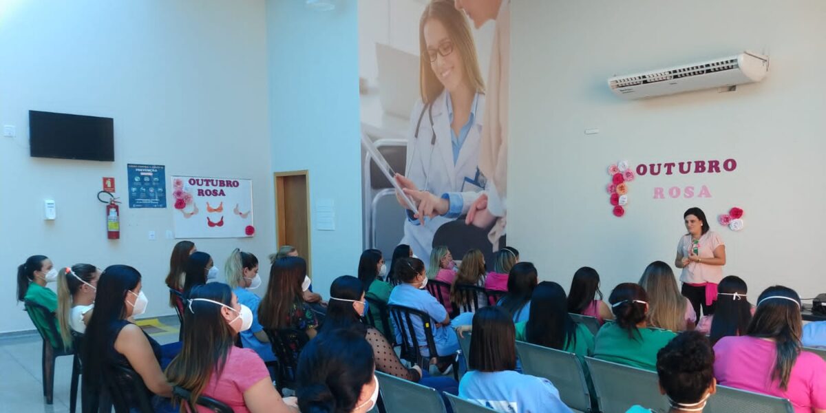 Hospital Estadual de Luziânia realiza projeto sobre Outubro Rosa