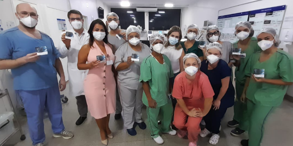 Diretoria do HDT homenageia profissionais intensivistas da unidade