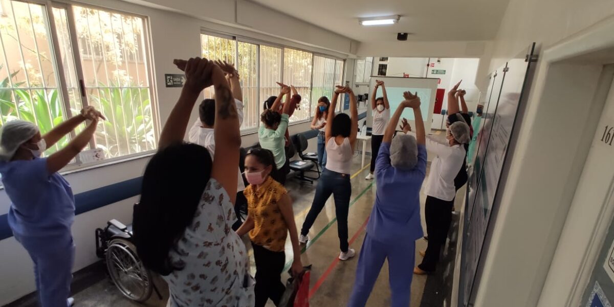 Hospital Estadual de Aparecida promove ações pela saúde mental 