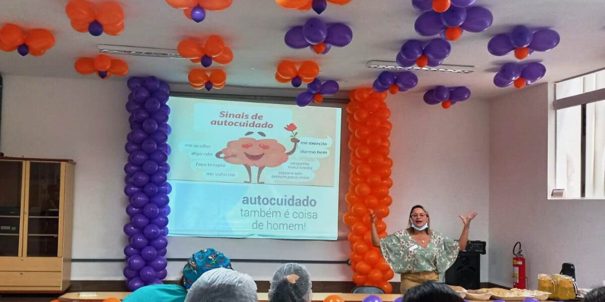 Hemu promove palestra sobre a campanha Fevereiro Roxo e Laranja