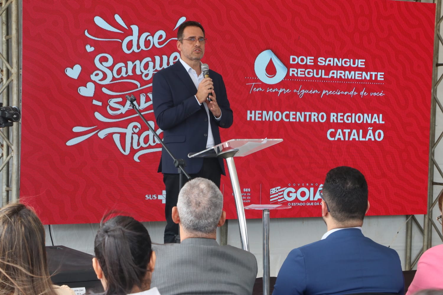 Inauguração Do Hemocentro Regional De Catalão 03102023 Secretaria Da Saúde 