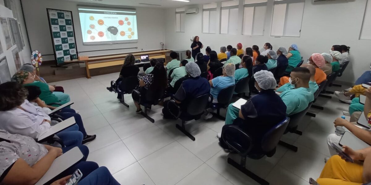 Prevenção de quedas é tema de capacitação no Hospital Estadual da Mulher