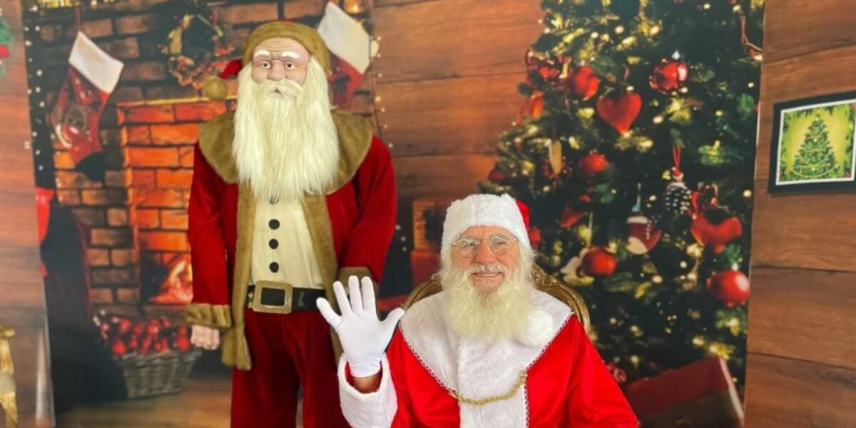 Crer recebe visita do Papai Noel nesta quinta-feira