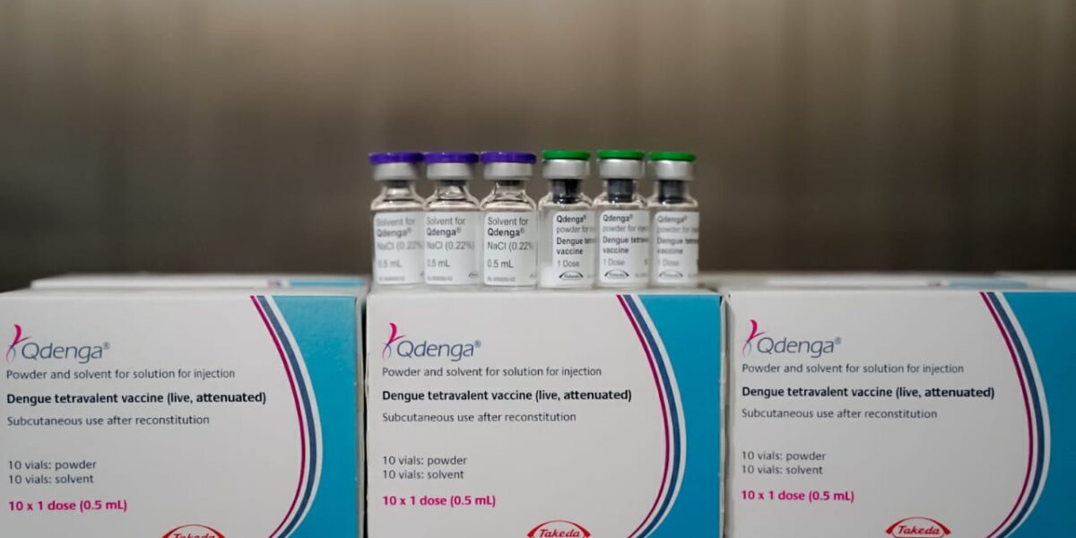 Governo de Goiás inicia distribuição da vacina contra a dengue