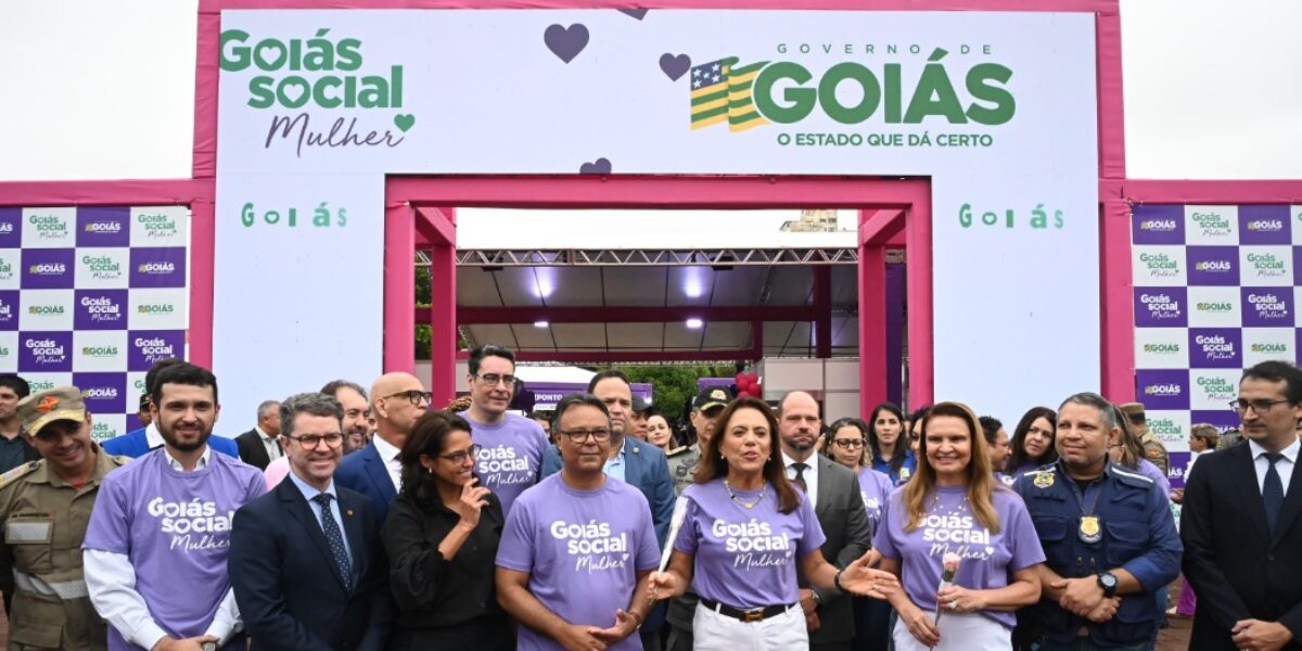 Saúde tem participação ativa com serviços no Goiás Social Mulher