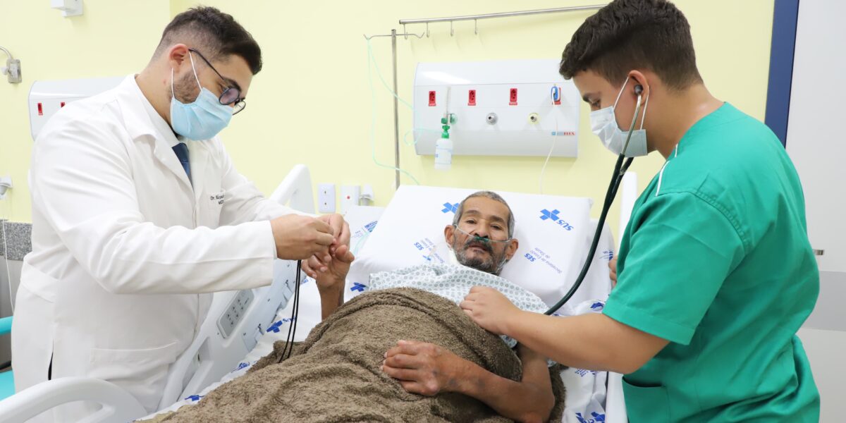Hospital Estadual de Águas Lindas de Goiás recebe os primeiros pacientes – 16/06/2024