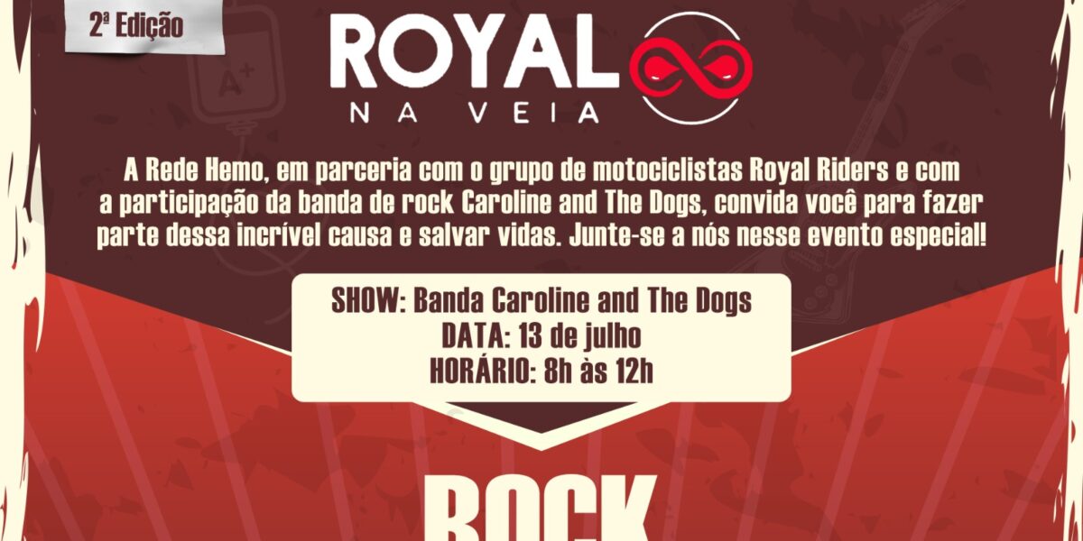2ª edição do Rock na Veia reúne motociclistas para doarem sangue no Hemocentro de Goiás