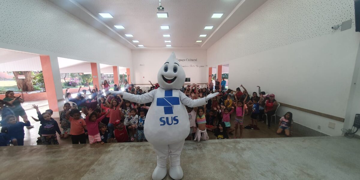 Visita do Zé Gotinha ao Sindsaúde – 03/07/2024