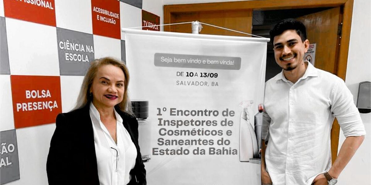 Servidores da SES-GO participam de evento sobre segurança dos cosméticos no Brasil