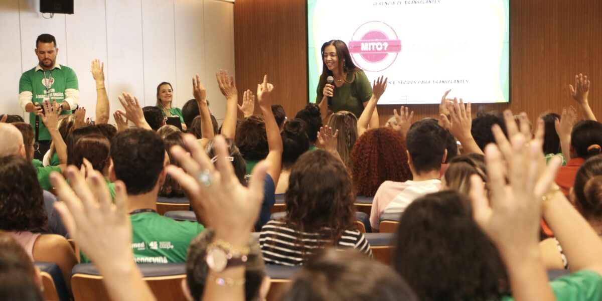 Saúde estadual promove ação de incentivo à doação de órgãos na Alego