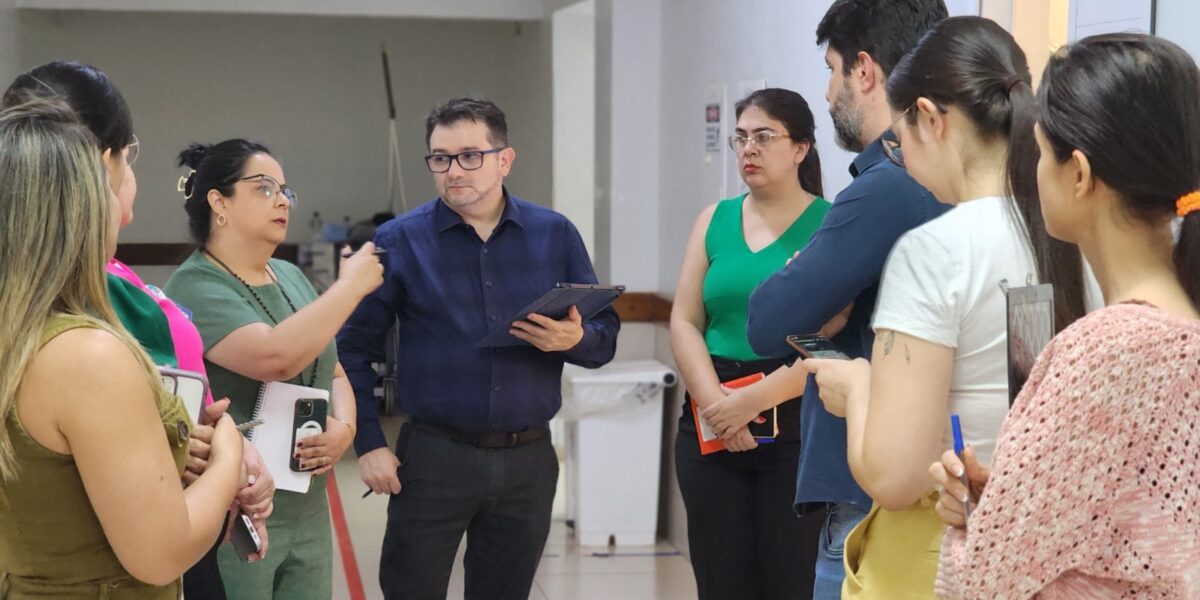 Consultores do Projeto Lean nas Emergências visitam o Hospital Estadual de Jataí