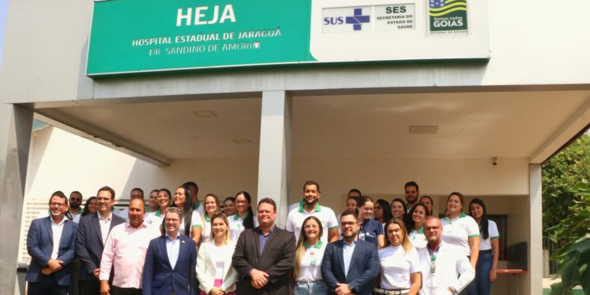 Equipe da SES-GO visita Prefeitura e unidades de saúde de Jaraguá – 30/09/2024